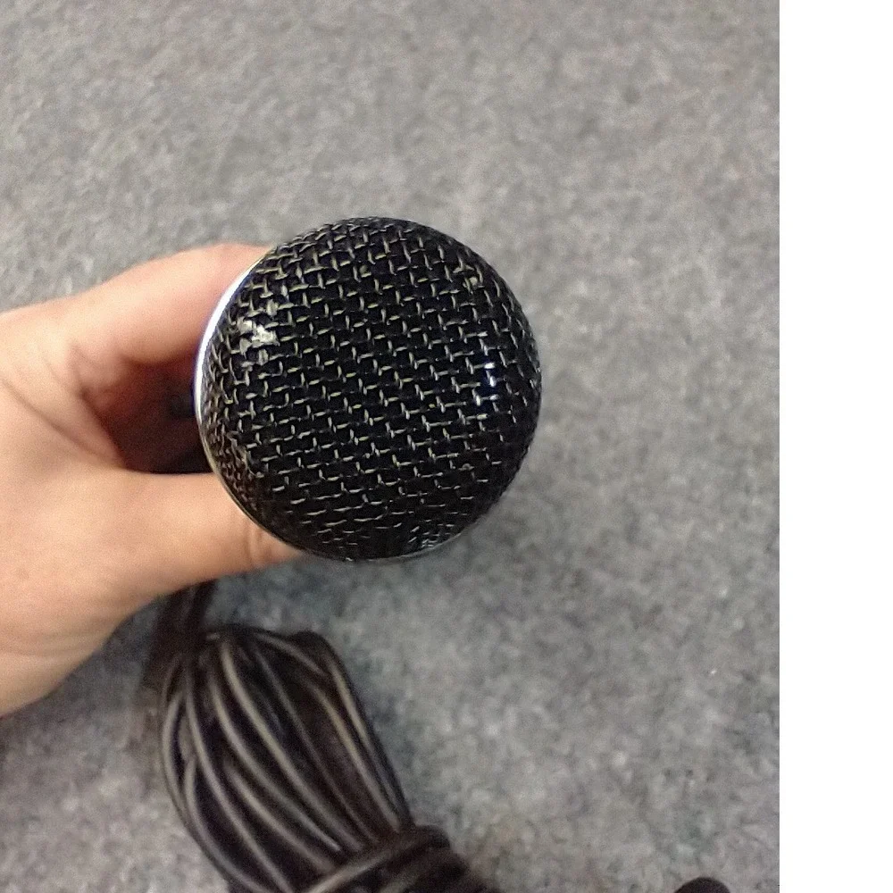Konami‎ Logitech USB Microphone A-0060A Black Wired Karaoke Video Game Mic